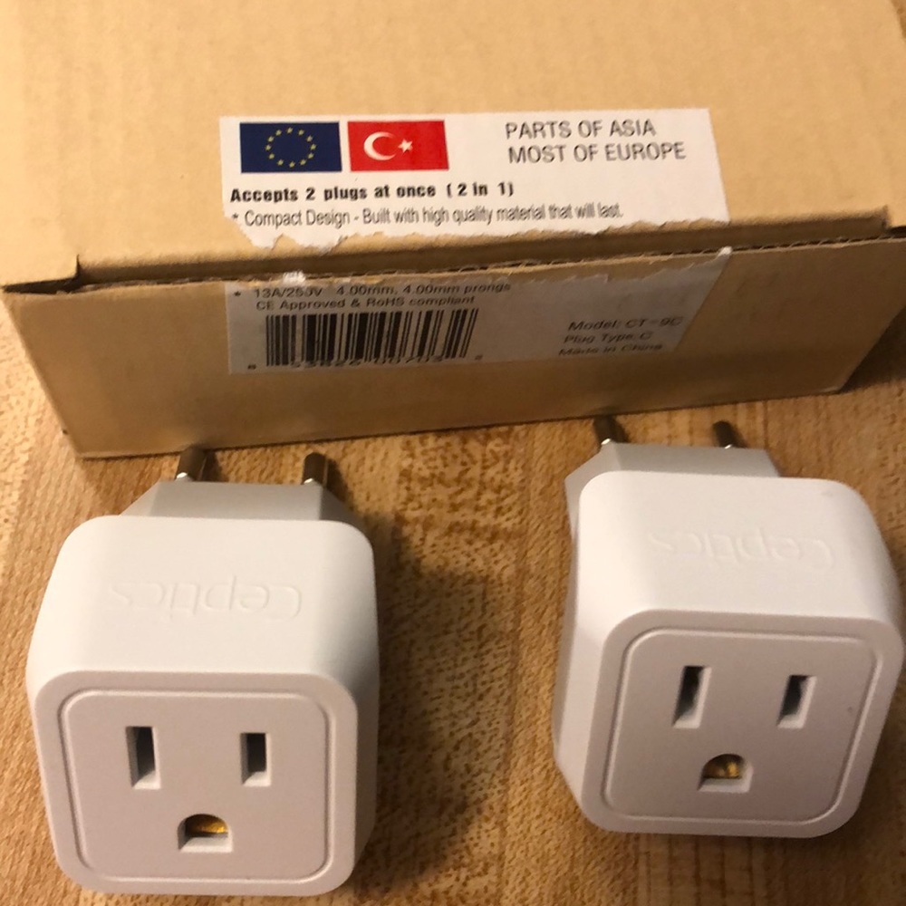 International plug adapters